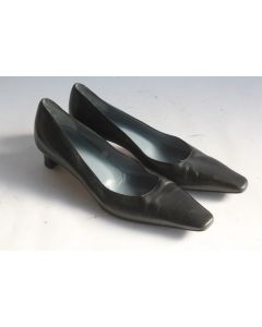 BALLY escarpin cuir noir T36
