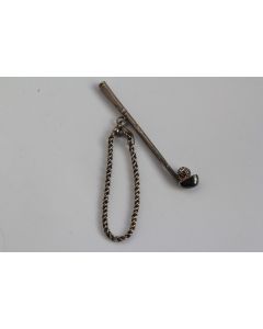 Porte-clefs argent Club de Golf