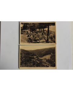 Cartes postales anciennes Plombières-les-Bains Hôtel des rosiers