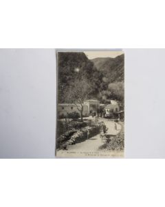 Carte postale ancienne Les gorges de la Chiffa Restaurant Algérie