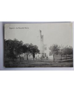 Carte postale ancienne Duperré La nouvelle mairie Algérie