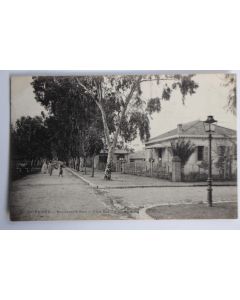 Carte postale ancienne Duperré Boulevard Sud Côté est Algérie