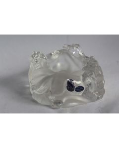 Vide-poches cristal Bohème Chiens Frantisek Halama