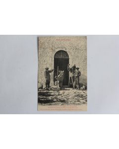 CPA Pyrénées Montreur d'ours Inventaire de Cominac Oussaliers