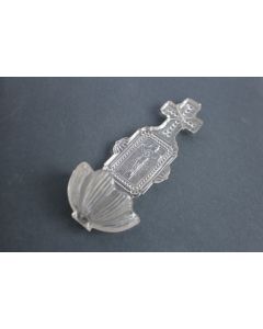 Ancien bénitier verre