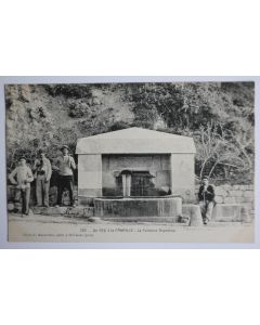 CPA De Gex à la Faucille Fontaine Napoléon Ain