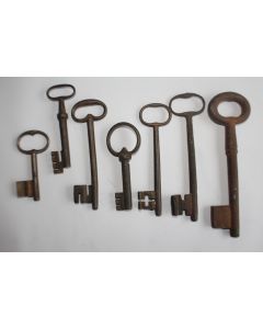Anciennes clefs fer forgé