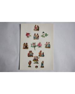 Images chromos gaufrés découpés 1890