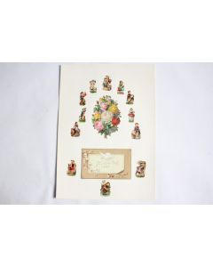 Images chromos gaufrés découpés 1890