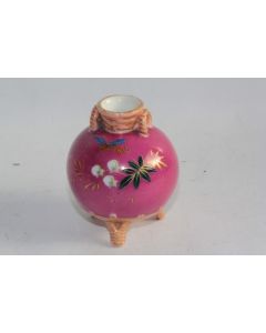 Petit vase tripode porcelaine Napoléon III
