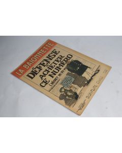 Revue satirique La Baïonnette N°129 1917