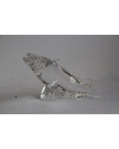 Poisson Saumon cristal Hadeland Glassverk Norvège