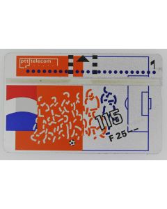 Télécarte L&G dummy Football 1992 Dutch Team Pays-Bas