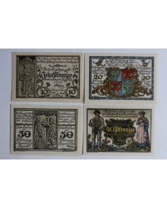 Billets de nécessité Pfennig Tegernsee 1921 Allemagne