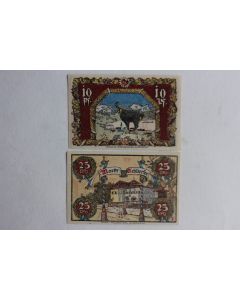Billets de nécessité Pfennig Schlieren 1921 Suisse