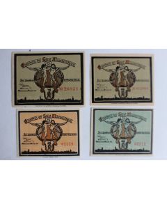 Billets de nécessité Pfennig Mainbernheim 1921 Allemagne