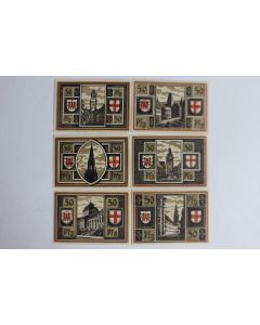 Billets de nécessité 50 Pfennig Freiburg im Breisgau 1921 Allemagne