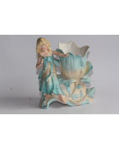 Vase porcelaine biscuit