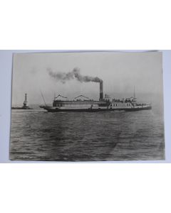 Ancienne photographie Bateau Le Mont-Blanc Lac Léman Suisse