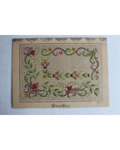 Carton tapisserie de Berlin Heinrich Kuehn XIXe siècle