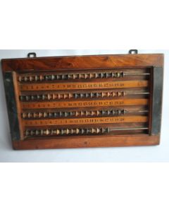 Ancien boulier de billard bois