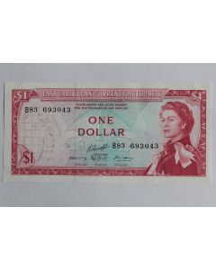 Billet 1 Dollar États des caraïbes orientales 1985-1987 neuf