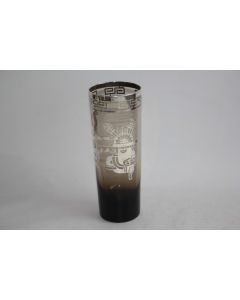 Vase rouleau verre argent Vicky Pérou