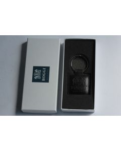 Porte-clés BOGGI Milano cuir noir