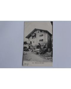 CPA Suisse Lens Manoir du XIIe siècle