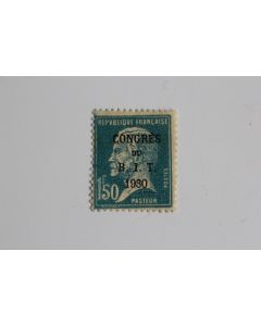 Timbre France 1930 pasteur avec surcharge du BIT neuf