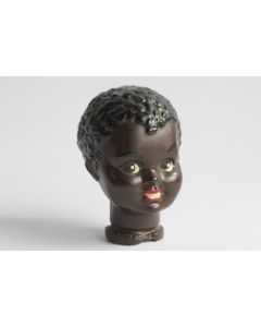 Ancienne Tête de Poupon noir