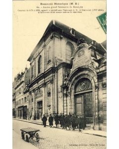 CPA 25 DOUBS BESANCON Ancien grand séminaire 1911