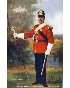 CPA MILITARIA illustrateur Oilette Sherwood Foresters