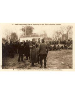 CPA Militaria Peintre Serbe Valitch Général Goykovitch Guerre prisonnier
