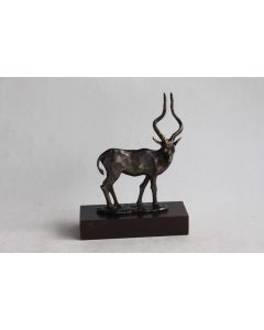 Sculpture bronze Addax antilope