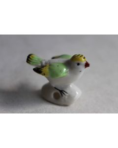 Pare gouttes porcelaine pour théière Oiseau