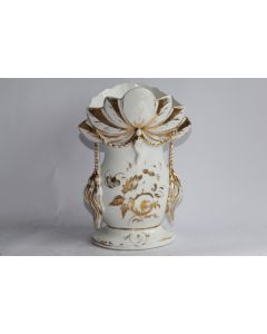 Vase de mariage porcelaine Vieux Paris