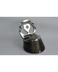 Encrier porte-plumes Sabot de cheval Cavalier Suisse XIXe siècle