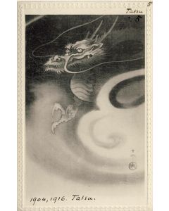 CPA Carte Postale illustrée Signe chinois Année du DRAGON