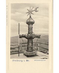 CPA Allemagne Freiburg im Breisgau - Münsterspitze