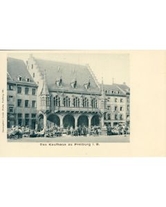 CPA Allemagne Freiburg im Breisgau Kaufhaus Marché