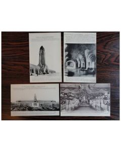 4 CPA 55 Meuse Ossuaire Douamont Guerre