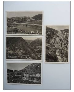 4 CPA Suisse Tessin San Gottardo Gothard Montagne