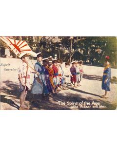 CPA Militaria Oilette Tuck's N°8746 The spirit of the age