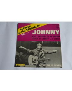 45 Tours Johnny Hallyday ‎– Les Rocks Les Plus Terribles Vol.1 
