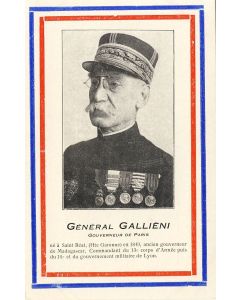 CPA militaria Guerre 1914-18 Général Galliéni Gouverneur de Paris