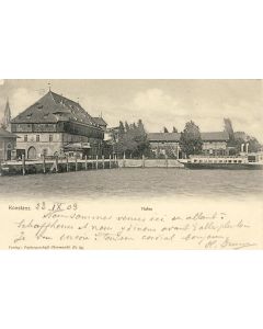 CPA Allemagne Contance - Konstanz - Hafen Bateau 1903