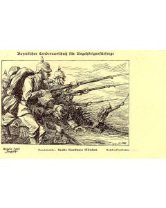 CPA illustrée Ungelo JANK 1914 Guerre 1914-18 Soldat Armé Allemand Ungriff