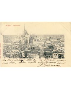 CPA ITALIE Italia Milan Milano Panorama
