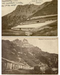 CPA Suisse Vaud Riondaz et les Martinets et les dents de Morcles